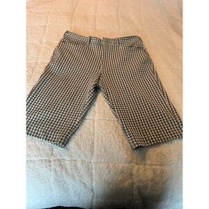 Vintage 70s Levis Panatela Houndstooth Cropped Pants Womens Size‎ 12 Petite